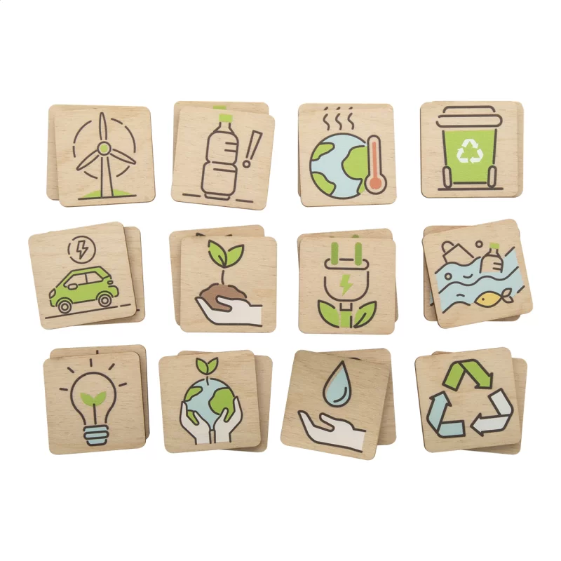 pexeso, ochrana prostředí přírodní s potiskem loga