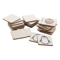 pexeso, zvířata přírodní s potiskem loga - foto 3