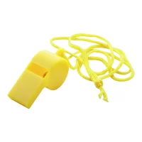 píšťalka žlutá s potiskem loga - foto 2