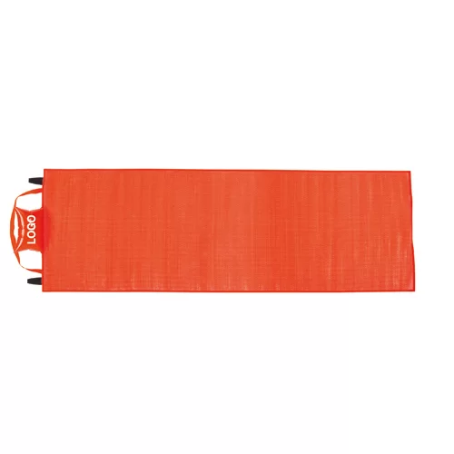 plážová rohož červená — reklamní předmět s vlastním potiskem plážová rohož červená s potiskem loga