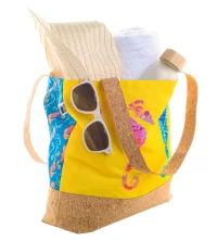 plážová nebo nákupní taška bílá s potiskem loga - foto 6