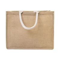 plážová nebo nákupní taška přírodní s potiskem loga - foto 3