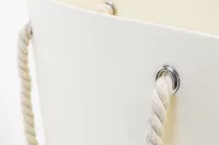 plážová taška z RPET přírodní s potiskem loga - foto 5