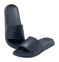 plážové žabky tmavě modrá s potiskem loga - foto 4