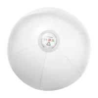 Plážový míč z RPVC (ø40 cm) bílá s potiskem loga - foto 2