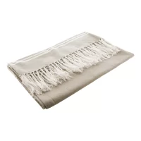 Plážový ručník přírodní s potiskem loga - foto 2