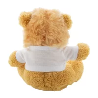 plyšový lev z RPET hnědá s potiskem loga - foto 3