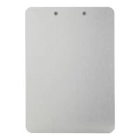 podložka A4 na psaní s klipem na zakázku stříbrná s potiskem loga - foto 4