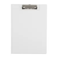 podložka bílá s potiskem loga