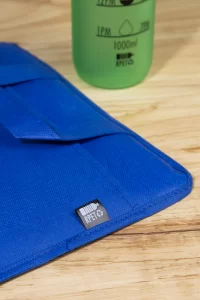 podložka na sezení z RPET modrá s potiskem loga - foto 4