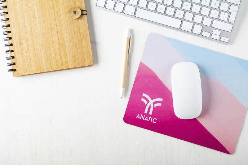 podložka pod myš pro sublimaci bílá s potiskem loga - foto 5