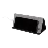 podložka pod myš s bezdrátovou nabíječkou šedá s potiskem loga - foto 6