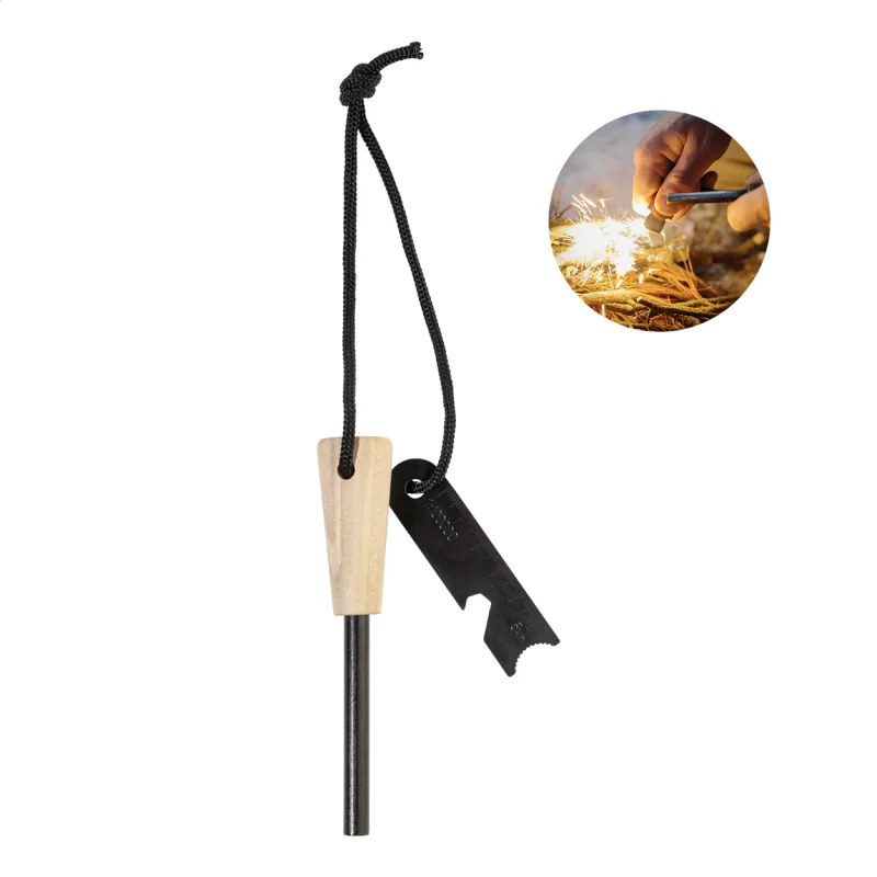 podpalovač ohně stříbrná — reklamní předmět s vlastním potiskem podpalovač ohně stříbrná s potiskem loga