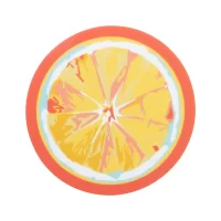 podšálek, čtverec bílá s potiskem loga - foto 2