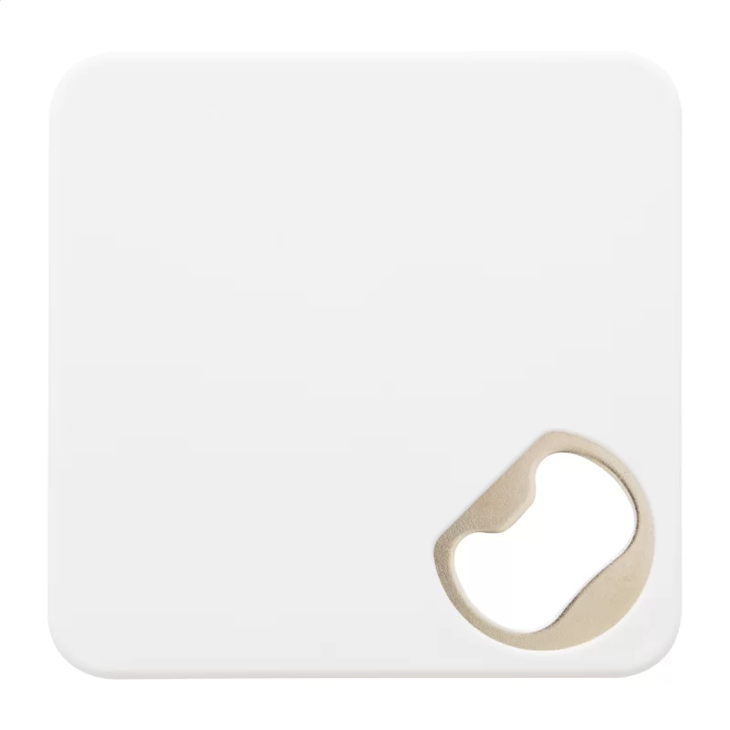 podtácek bílá — reklamní předmět s vlastním potiskem podtácek bílá s potiskem loga