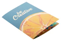 pohlednice s hadříkem na brýle přírodní s potiskem loga - foto 4