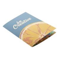 pohlednice s hadříkem na brýle přírodní s potiskem loga - foto 8