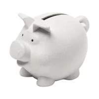 pokladnička prasátko přírodní s potiskem loga