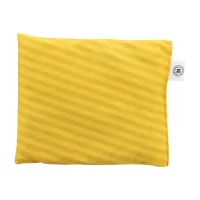 polštářek s třešňovými peckami bílá s potiskem loga - foto 3