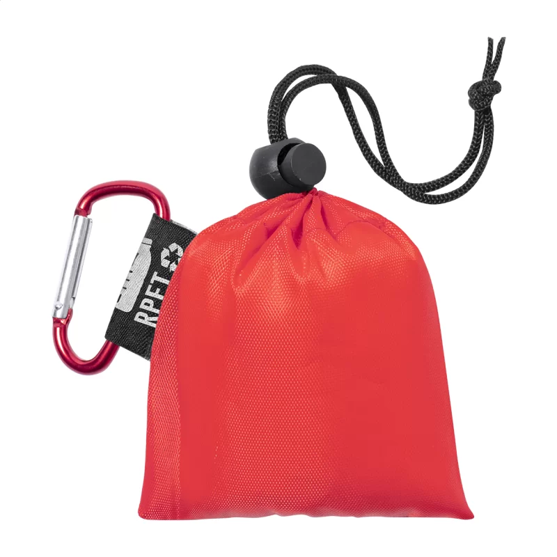 pončo červená — reklamní předmět s vlastním potiskem pončo červená s potiskem loga