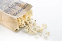 popcorn do mikrovlnné trouby bílá s potiskem loga - foto 4