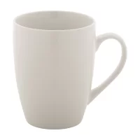 porcelánový hrnek bílá s potiskem loga
