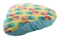 potah na sedlo kola bílá s potiskem loga