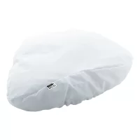 potah na sedlo kola bílá s potiskem loga - foto 2