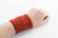 potítko červená s potiskem loga - foto 2