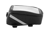 pouzdro na mobil na kolo z RPET černá s potiskem loga - foto 3