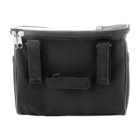 pouzdro na mobil na kolo z RPET černá s potiskem loga - foto 2