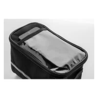 pouzdro na mobil na kolo z RPET černá s potiskem loga - foto 6