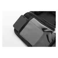 pouzdro na mobil na kolo z RPET černá s potiskem loga - foto 7