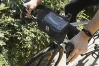 pouzdro na mobil na kolo z RPET černá s potiskem loga - foto 8