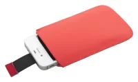 pouzdro na mobilní telefon červená s potiskem loga - foto 2