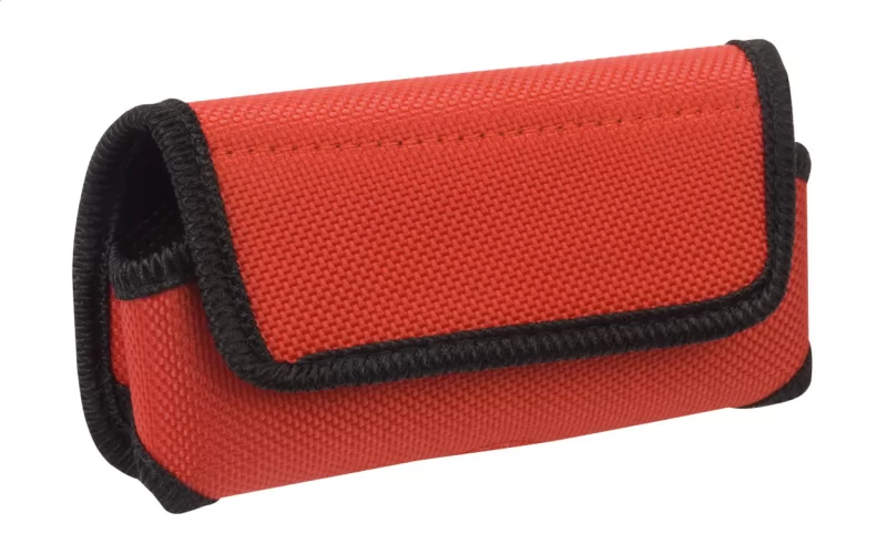 pouzdro na mobilní telefon červená s potiskem loga