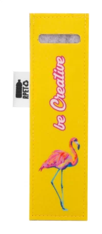 pouzdro na pera na zakázku bílá s potiskem loga - foto 6