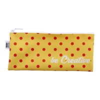 pouzdro na pera na zakázku bílá s potiskem loga - foto 5