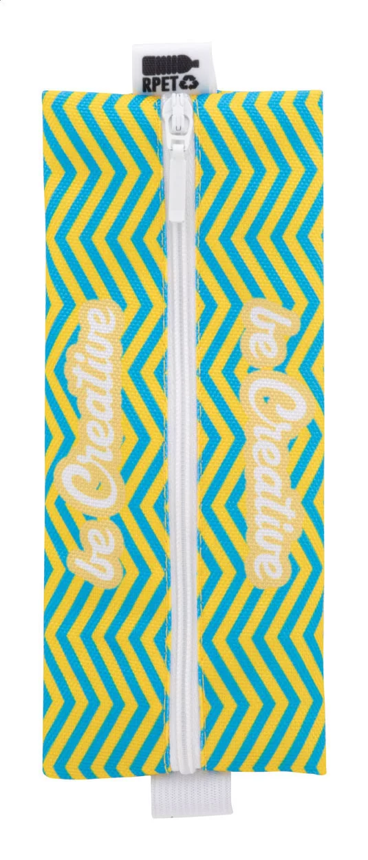 pouzdro na pera na zakázku bílá s potiskem loga