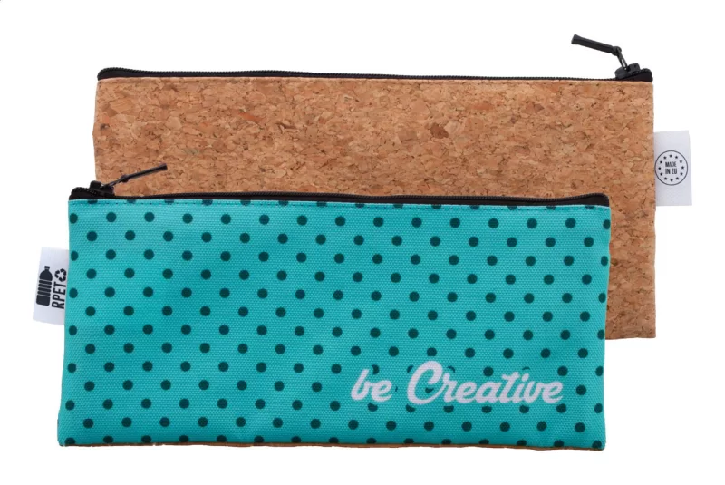 pouzdro na pera na zakázku černá s potiskem loga