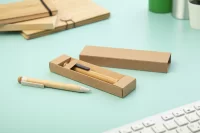 pouzdro na pera přírodní s potiskem loga - foto 6