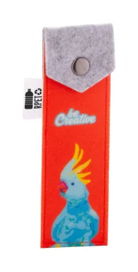 pouzdro na pero na zakázku bílá s potiskem loga - foto 4