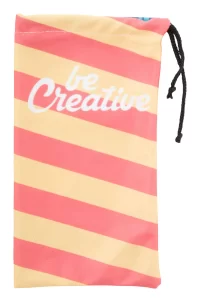 pouzdro na sluneční brýle bílá s potiskem loga - foto 5