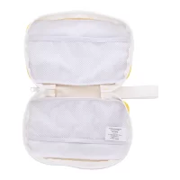 pouzdro-organizér z RPET na zakázku bílá s potiskem loga - foto 2