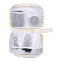 pouzdro-organizér z RPET na zakázku bílá s potiskem loga - foto 3