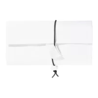 pouzdro-organizér z RPET na zakázku bílá s potiskem loga - foto 2