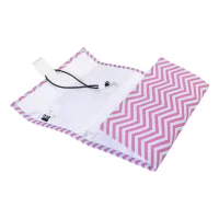 pouzdro-organizér z RPET na zakázku bílá s potiskem loga - foto 5