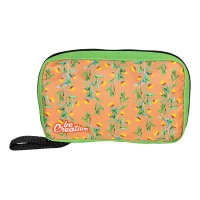 pouzdro-organizér z RPET na zakázku černá s potiskem loga - foto 3