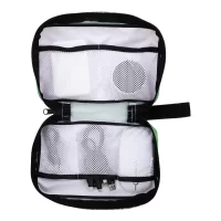 pouzdro-organizér z RPET na zakázku černá s potiskem loga - foto 6