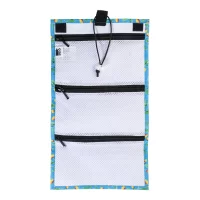 pouzdro-organizér z RPET na zakázku černá s potiskem loga - foto 4